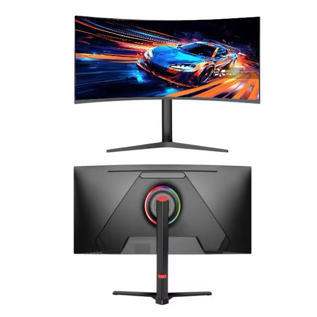 Rave Tech 34-Inch 4K Curved Gaming Monitor – Ultra-Wide Display