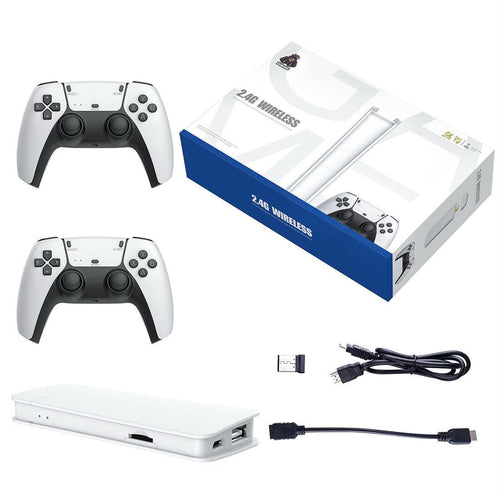 2.4G Wireless Retro Game Stick with 2 controllers, HDMI cable and USB receiver