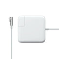 MacBook MagSafe 1 L-tip charger with cable on white background