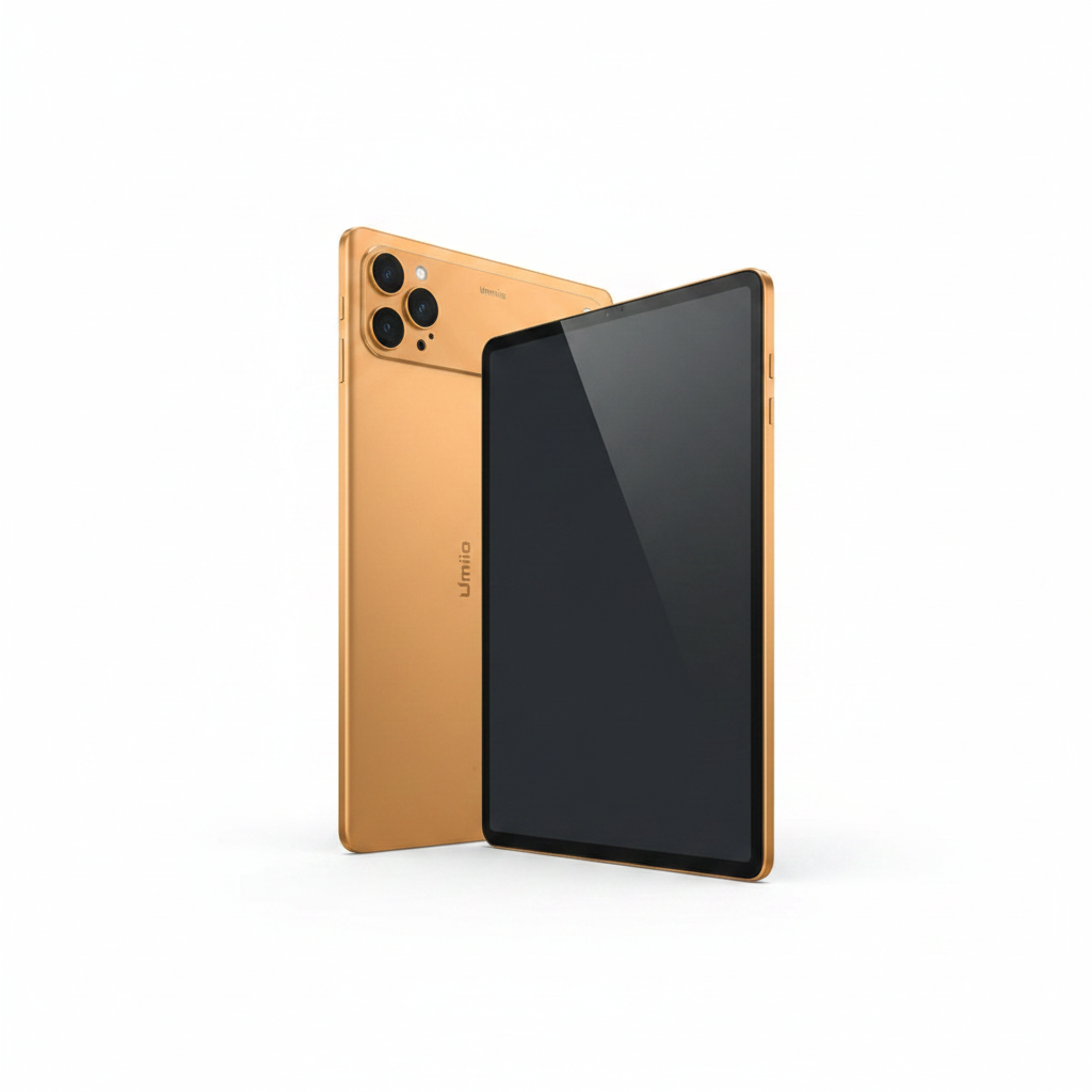 Umiio AI i7 Pro Max Tablet - No Box, White Background