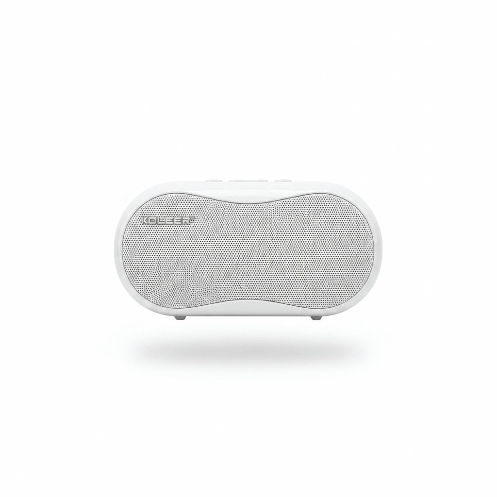 KOLEER portable wireless speaker without box on white background