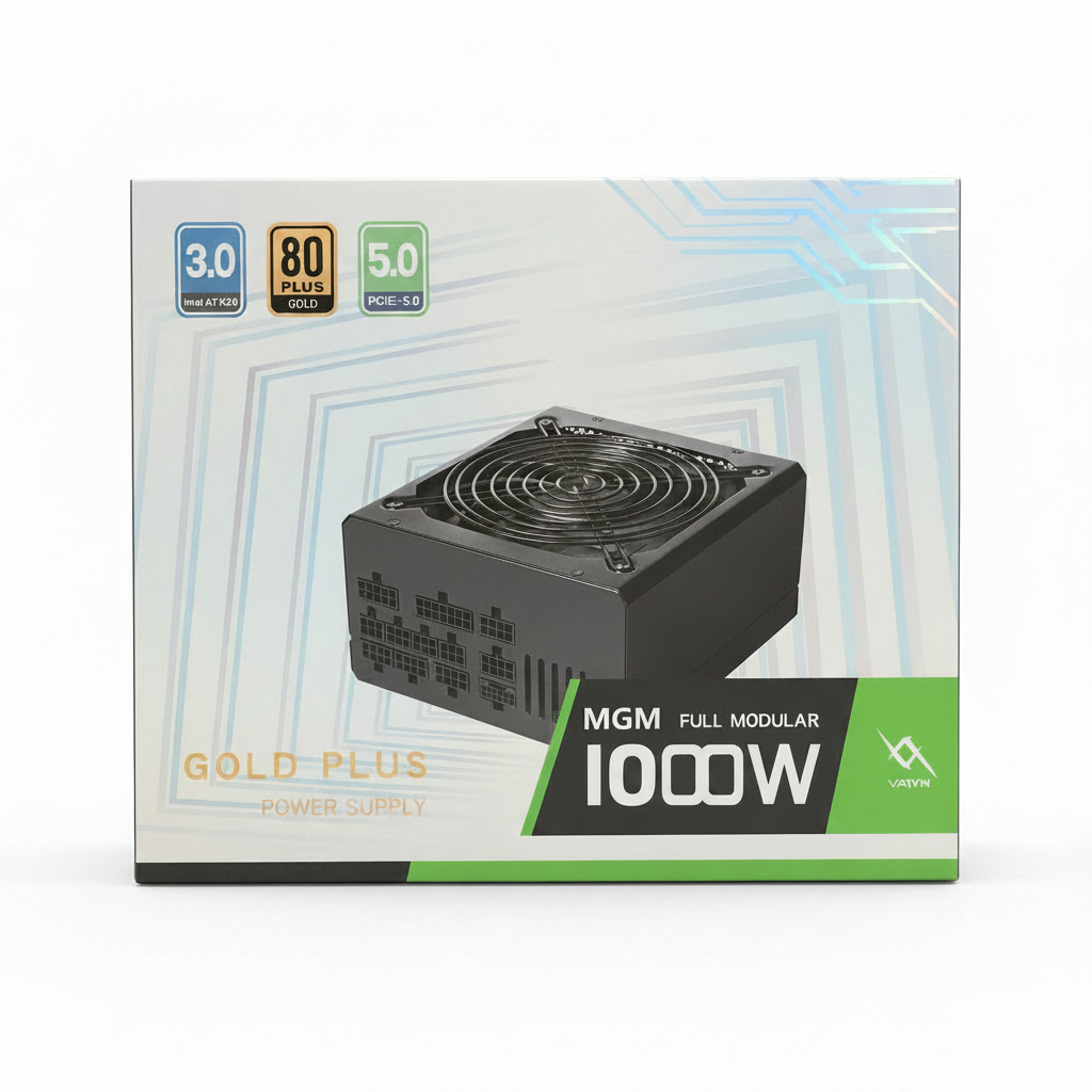 Vatyn MGM 1000W PSU – White Background